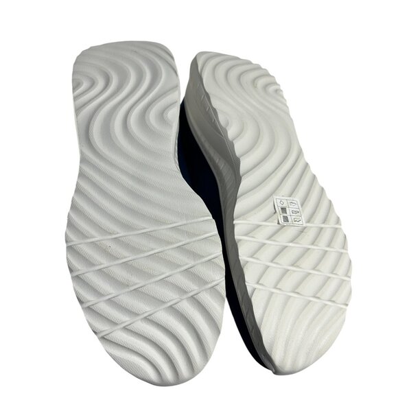 Skechers Womens Size 9 Bobs Sport Squad Blue Running Shoes Sneakers Memory Foam - Picture 5 of 8